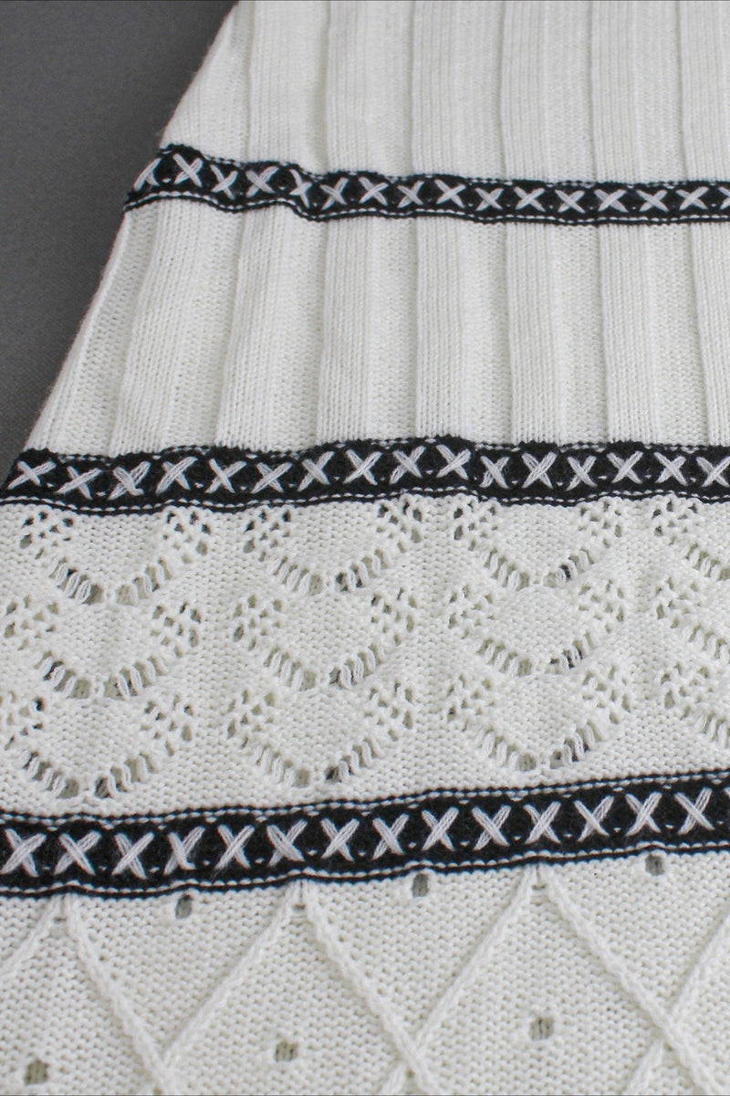 Knit Spaghetti Strap Split Sweater Dress