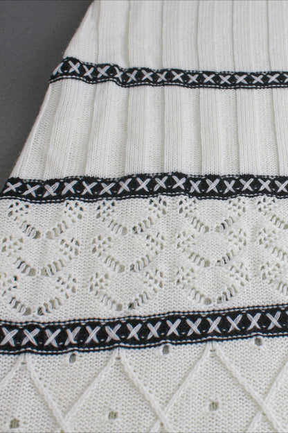 Knit Spaghetti Strap Split Sweater Dress