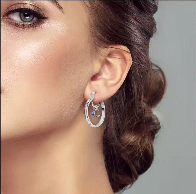 Sun & Moon Cycle Earrings