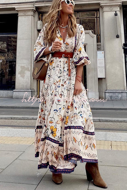 Izzy English Garden Maxi Dress