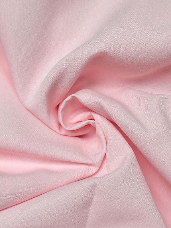 A-line Long Sleeves Layered Pleated Pockets Color Split-joint Lapel Midi Dresses Shirt Dress
