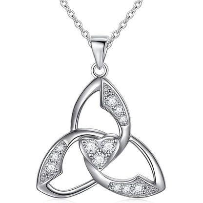 Whisper of Love & Protection Triquetra Necklace