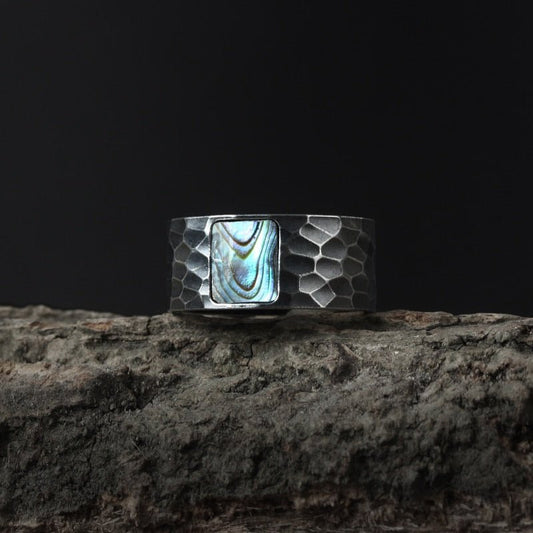 Abalone Shell Ring