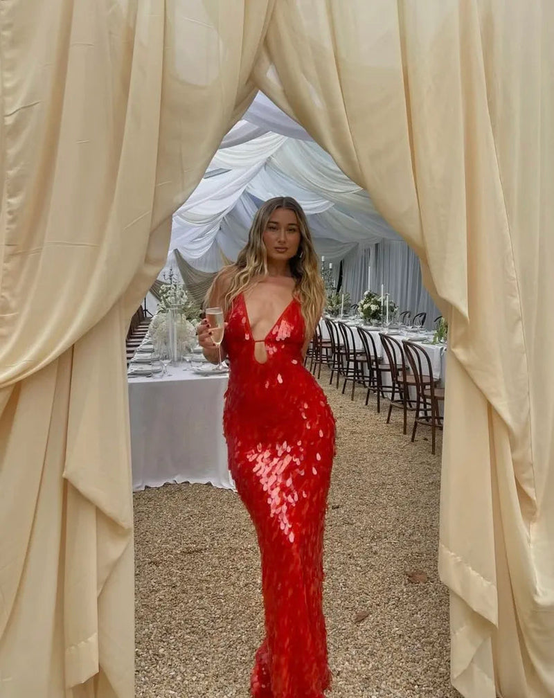 Kailani | Sequin Maxi Long Dress