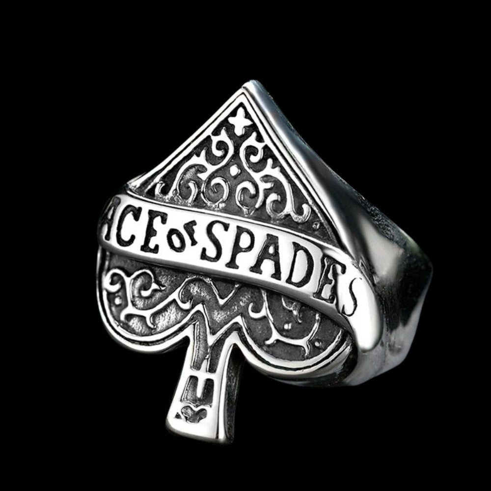 Ace of Spades Ring
