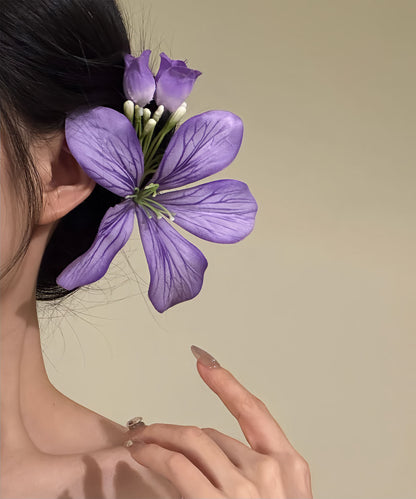 Original Design Purple Metal Hairpin