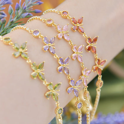 Adelaide Bracelet in Amber