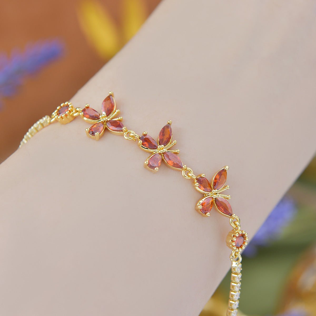 Adelaide Bracelet in Amber