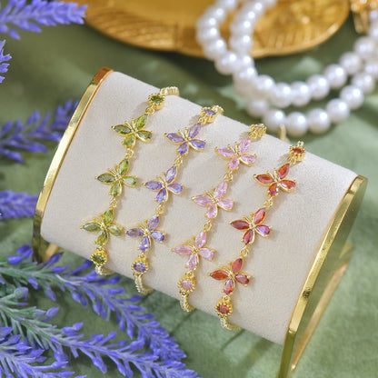 Adelaide Bracelet in Pink