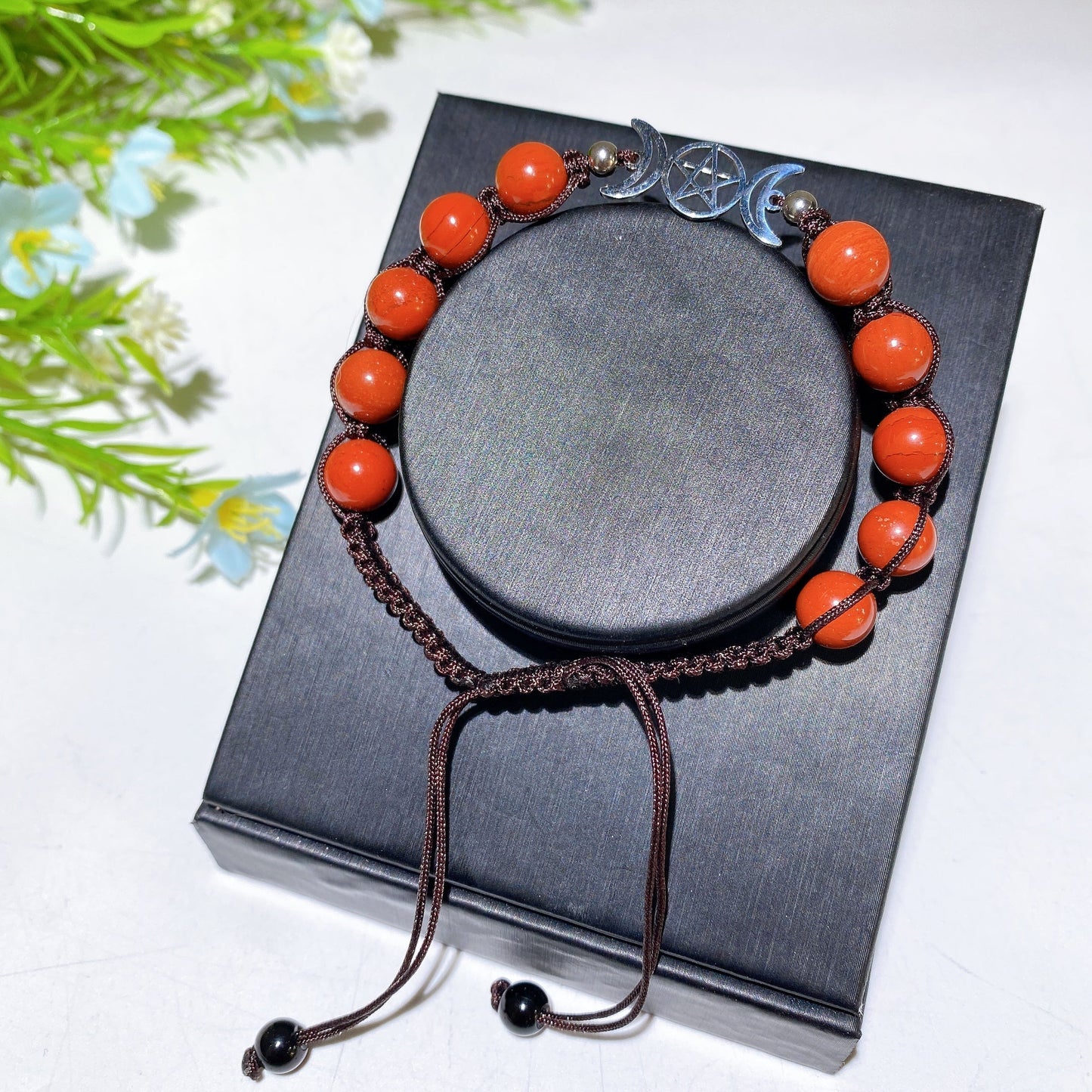 Adjustable 8mm Mixed Crystal Spiritual Bracelet