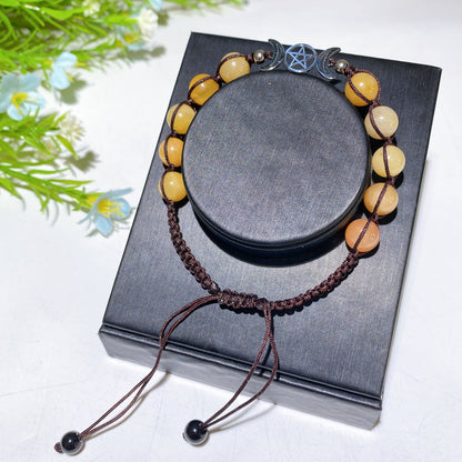 Adjustable 8mm Mixed Crystal Spiritual Bracelet