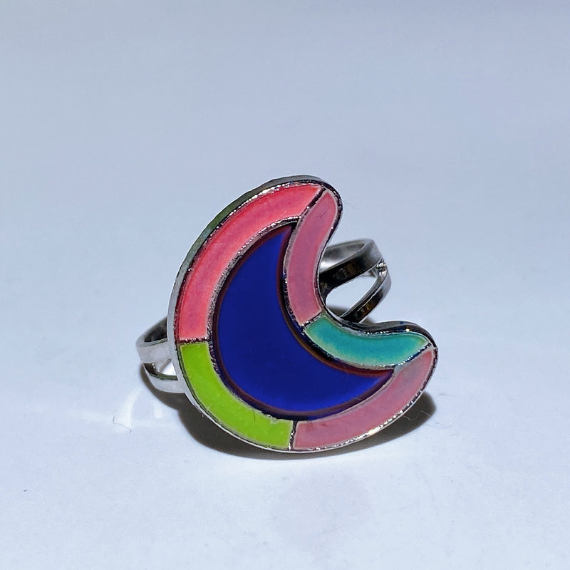 Adjustable Color Changing Crystal Healing Spiritual Ring