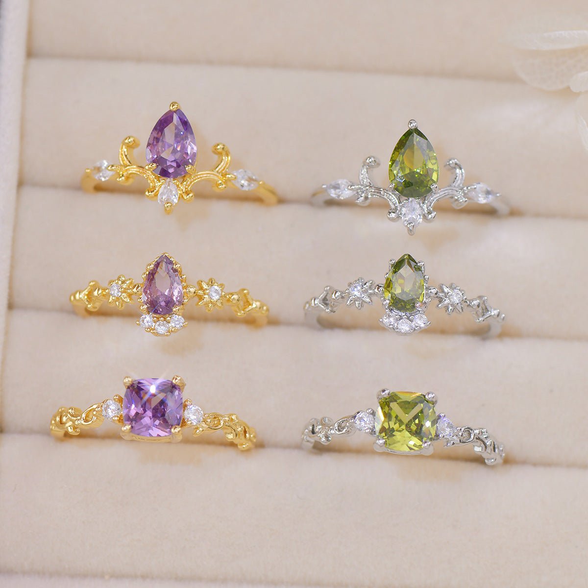 Aerin Peridot Ring