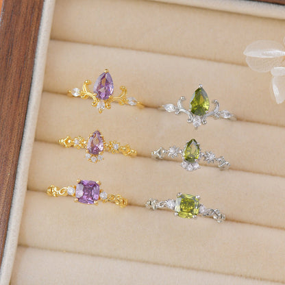 Aerin Peridot Ring