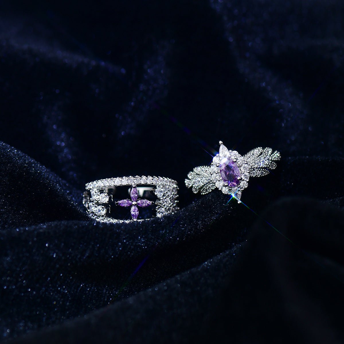 Amethyst Allure Ring
