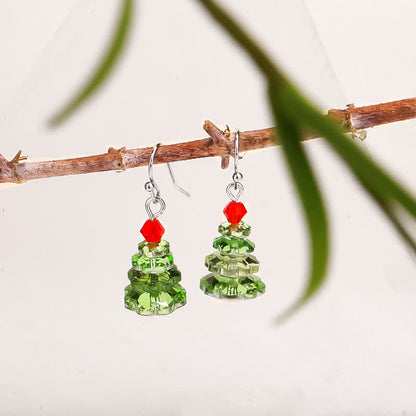 Amethyst Healing Drop Earrings | Various Crystals, 3cm