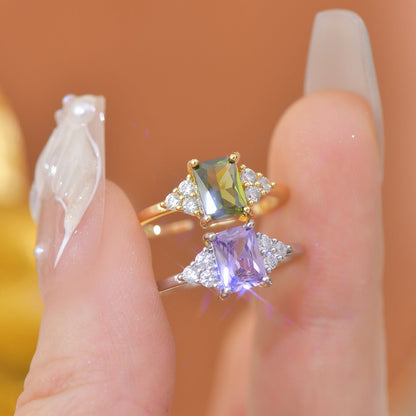 Amethyst Princess Ring
