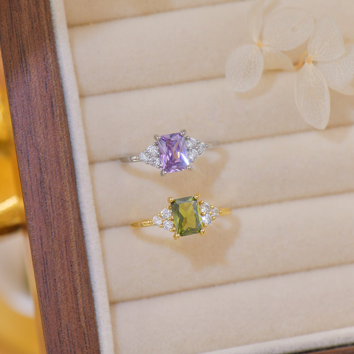 Amethyst Princess Ring