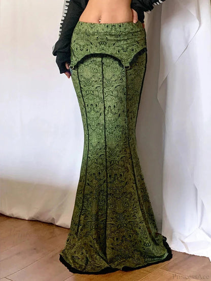 Antique Lace Mermaid Skirt