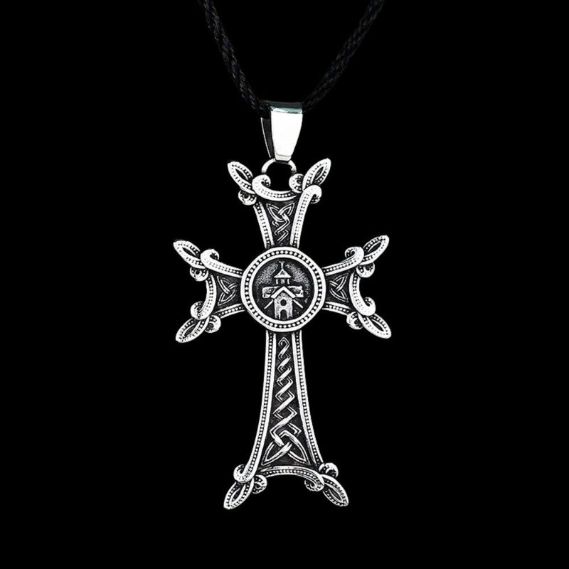 Armenian Orthodox Cross Pendant