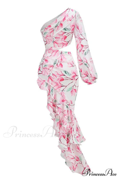 Asfrid Printed Stylish Maxi Dress