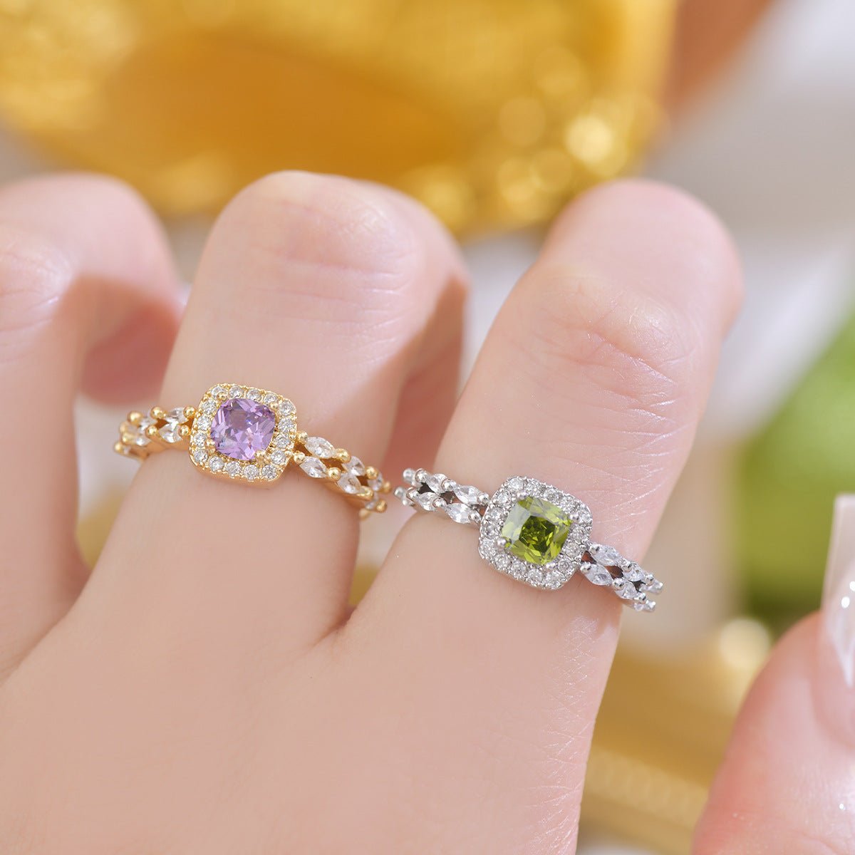 Aubrey Peridot Ring