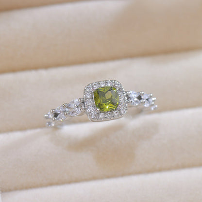 Aubrey Peridot Ring