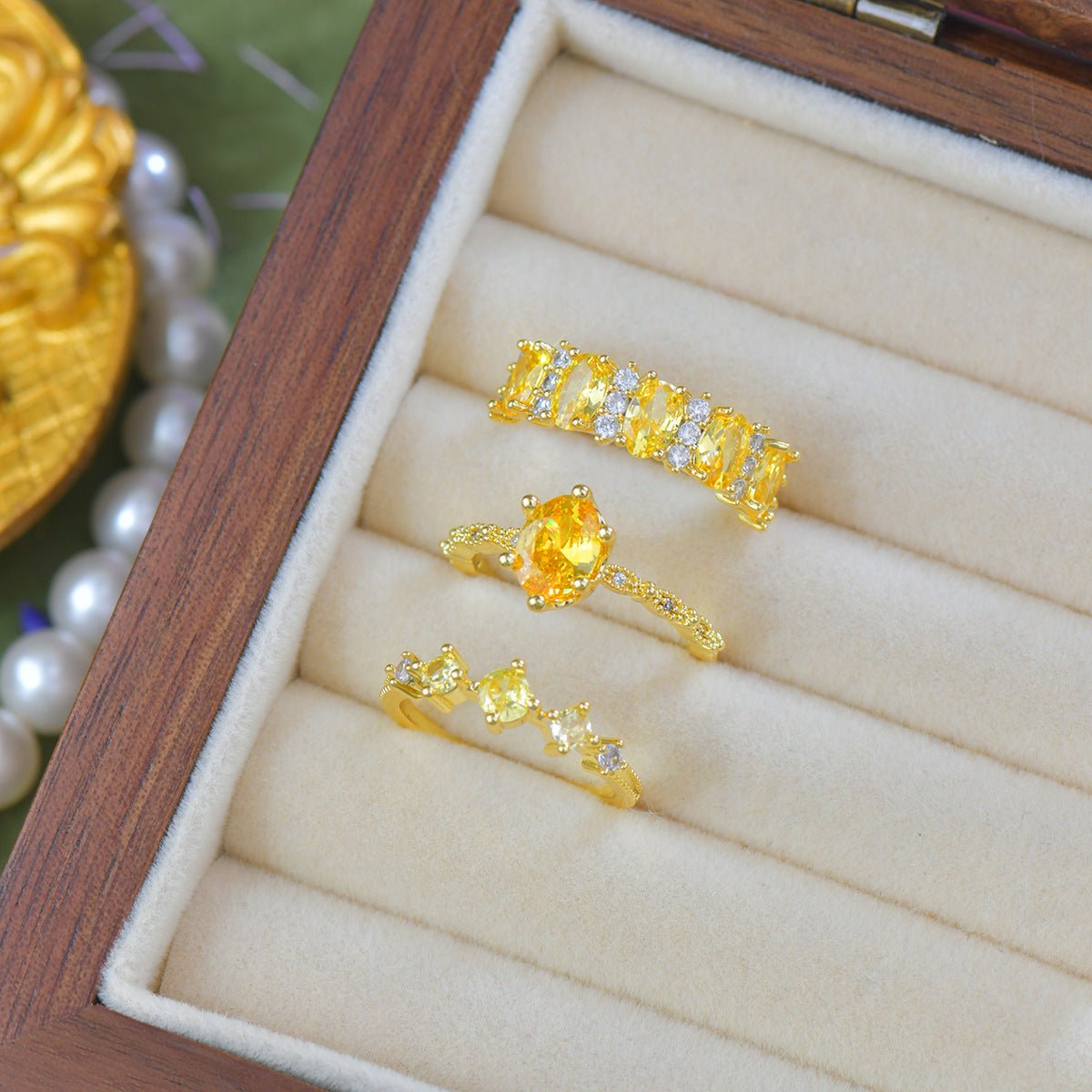 Autumn Trilogy Ring