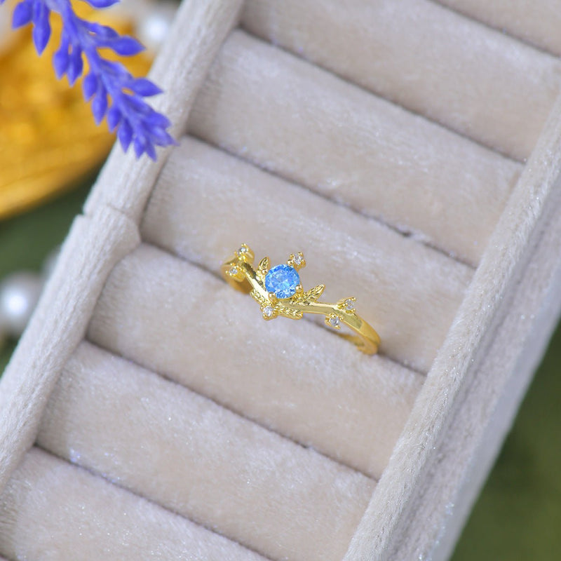 Azure Tiara Ring