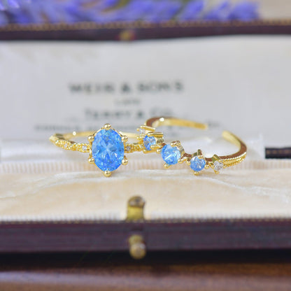 Azure Trilogy Ring