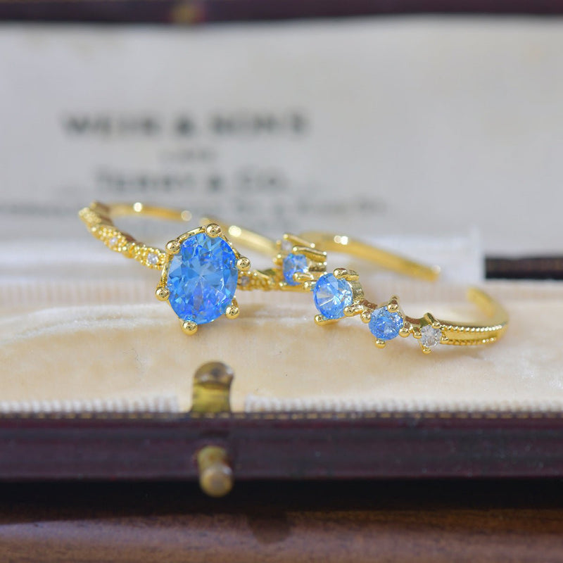 Azure Trilogy Ring
