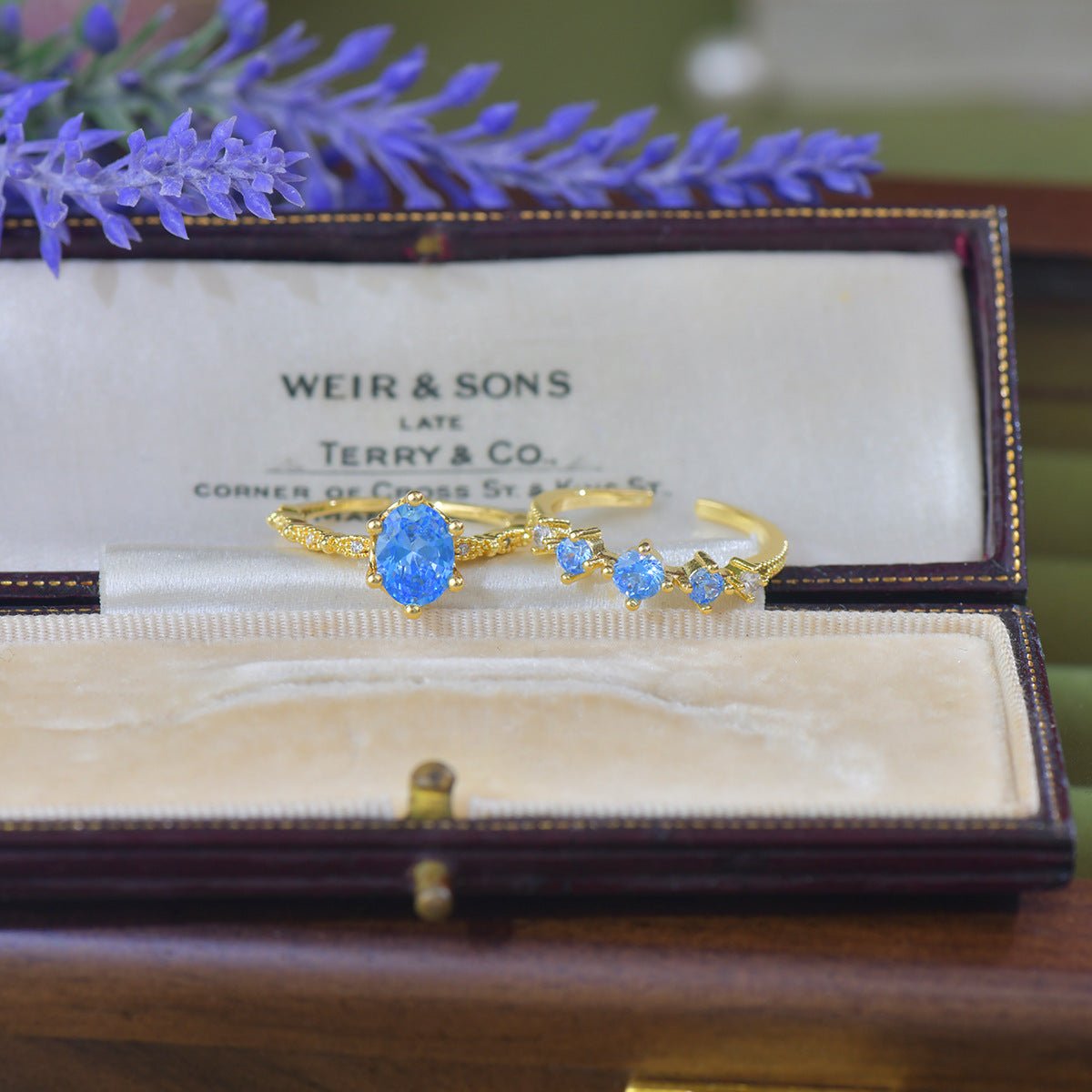 Azure Trilogy Ring