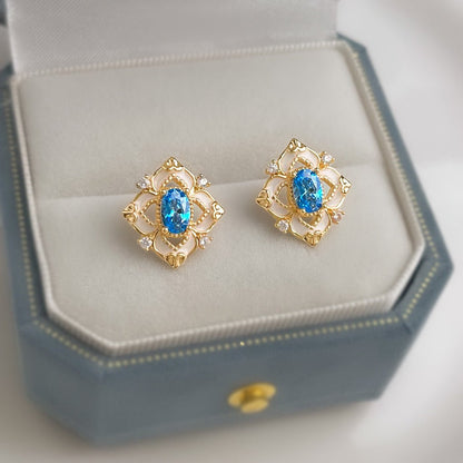 Azure Versailles Earrings