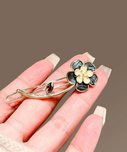 Original Design Black Alloy Hairpin