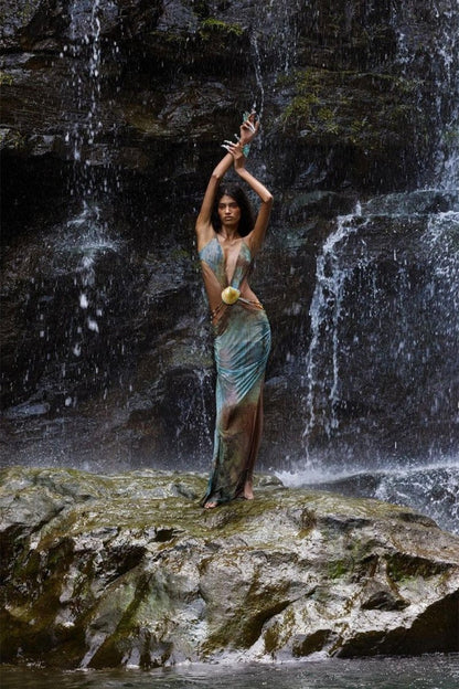 Everest - Tribe Style Maxi Dress