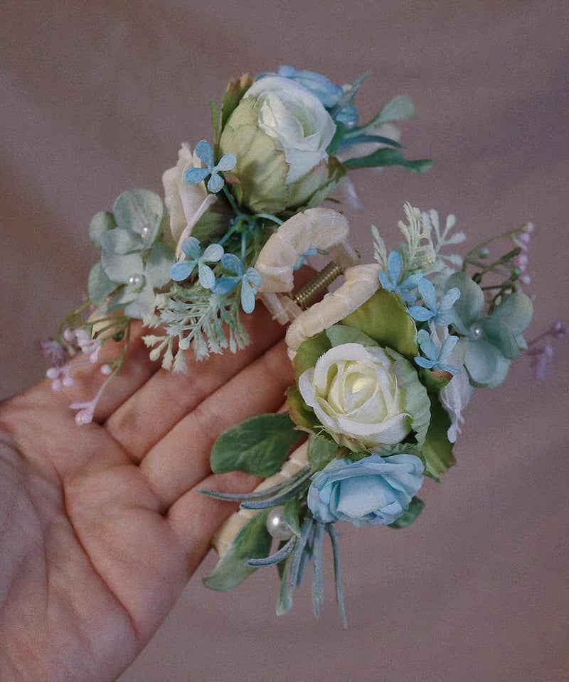 Chinese Style Multicolor Alloy Pearl Hairpin