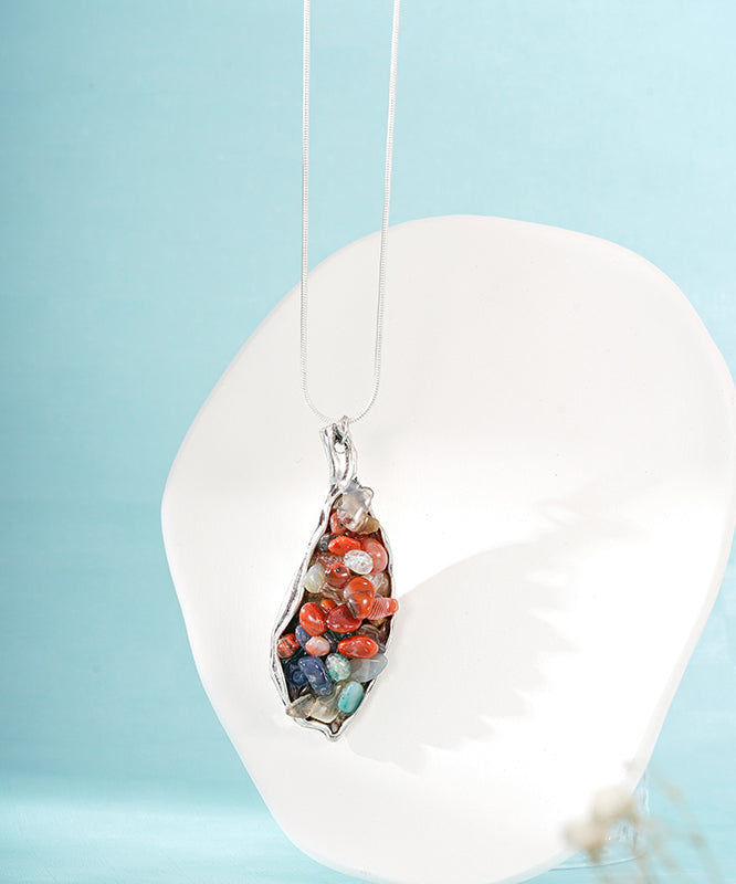 Silk Sterling Silver Jade Pendant Necklace