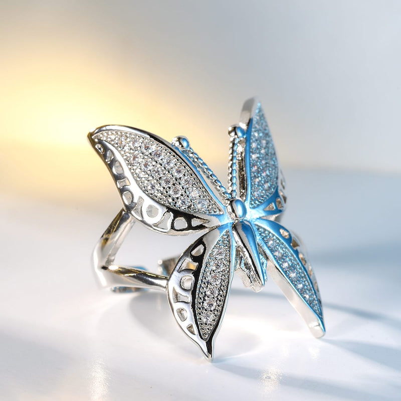 Goddess Wings of Rebirth Ring