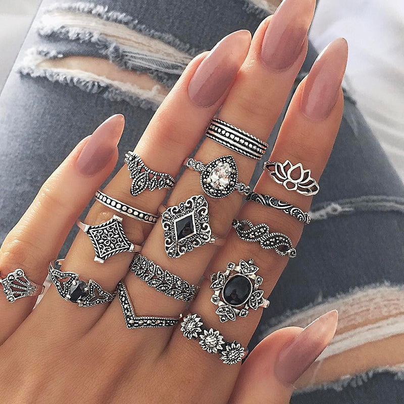 Antique Anemone Ring