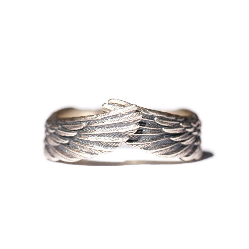 Buddha Stones Fengshui Wing Lucky Ring
