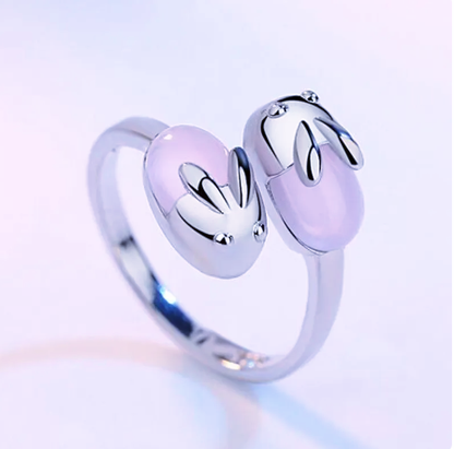 Chubby Bunny - Sterling Silver Ring