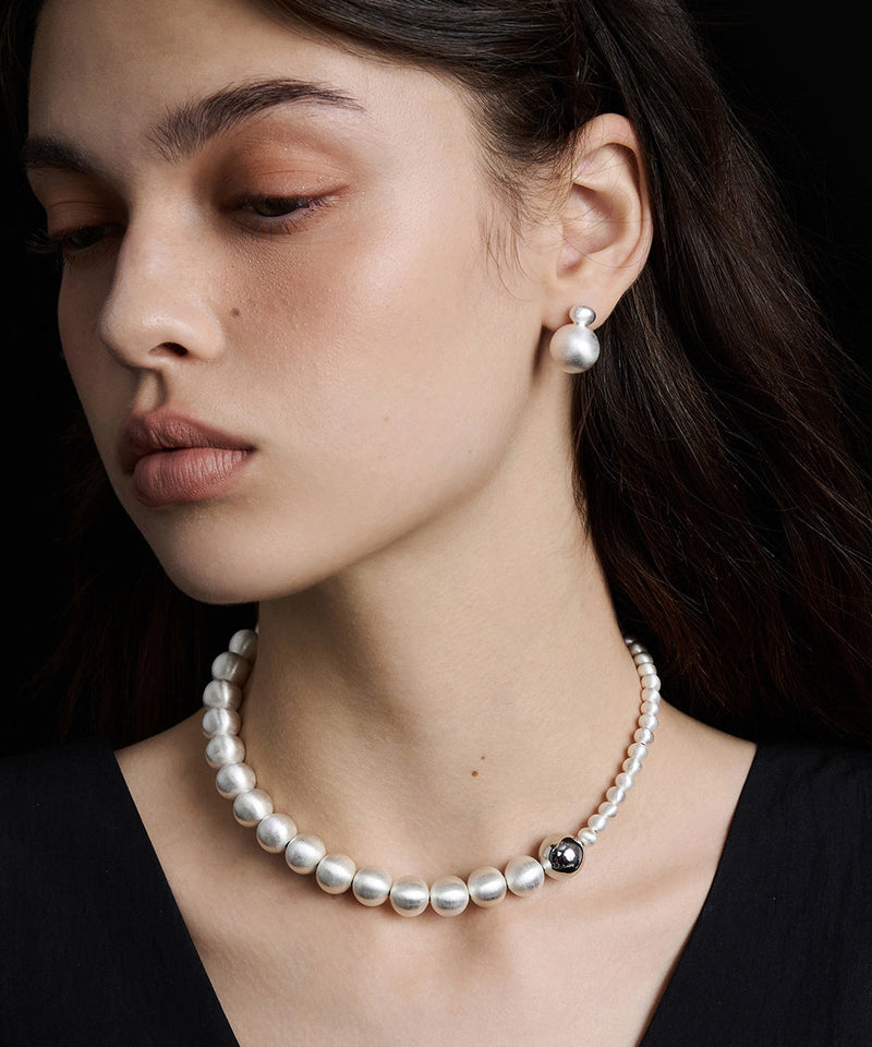 Original Design Alloy Necklace and Stud Earrings Set