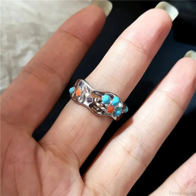 Futuristic Backbone Medieval Talon Ring