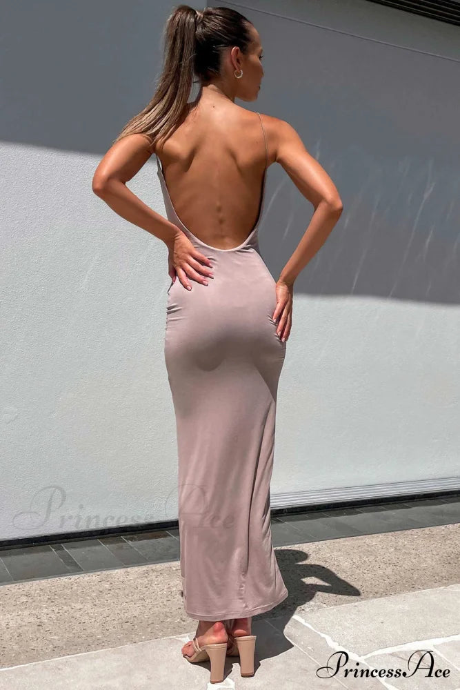 Backless Cami Dress in Color