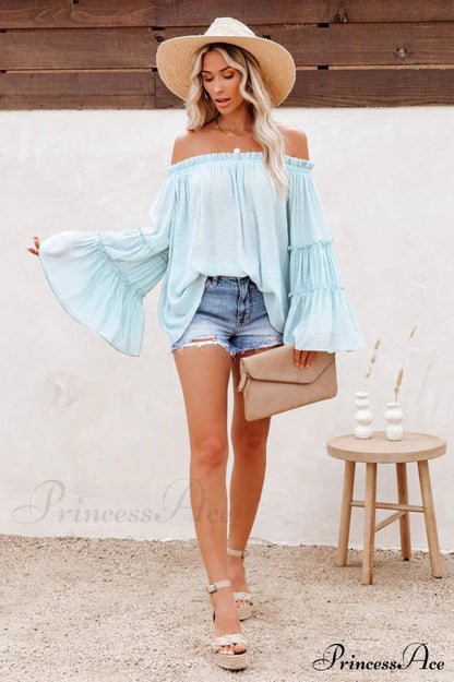 Bamboo Flare Stylish Sleeve T-shirt