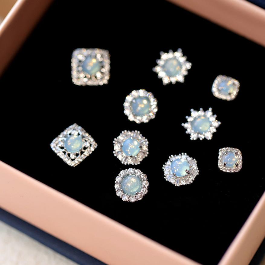 Baroque Stud Earrings - Mikayla