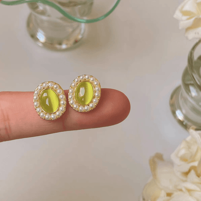 Olivia Baroque Stud Earrings