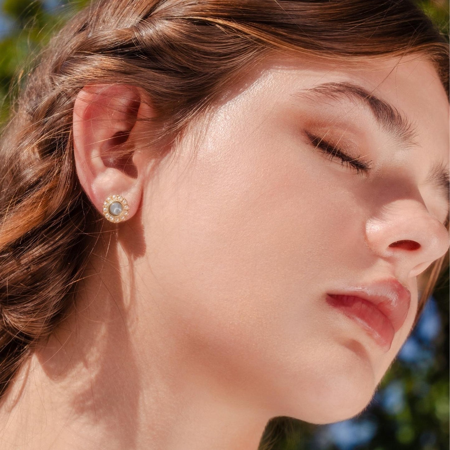 [sample ] Rebecca Baroque Stud Earrings