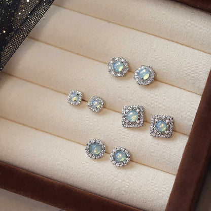 Baroque Stud Earrings - Shelly