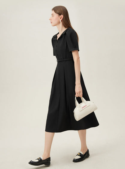 -inspired Silhouette Midi Dress